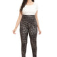 Women's High Waist Leopard Print Leggings – Stretchable & Stylish Comfort Wear