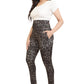 Women's High Waist Leopard Print Leggings – Stretchable & Stylish Comfort Wear