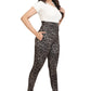 Women's High Waist Leopard Print Leggings – Stretchable & Stylish Comfort Wear