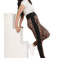 Women's High Waist Leopard Print Leggings – Stretchable & Stylish Comfort Wear
