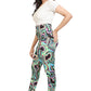 Women's High Waist Multicolor Heart Print Leggings – Stretchable & Stylish Activewear