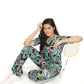 Retro Heart Swirl Co-Ord Set – Multicolor Psychedelic Print