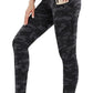 Women's High Waisted Stretchy Casual Military Yoga Pants