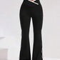 Women's 4-Way Stretch Crossover Waist Track Pants