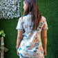 Trendy Pyjama set with border piping shirt
