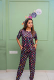 Active Girls T shirt & Pyjama Combo set