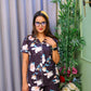 Trendy Pyjama set with border piping shirt