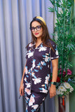 Trendy Pyjama set with border piping shirt