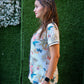 Trendy Pyjama set with border piping shirt