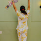 Trendy Pyjama set with border piping shirt