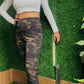 Women’s Military-Inspired  High-Waist Gym & Yoga Pants