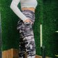 Women’s Military-Inspired  High-Waist Gym & Yoga Pants