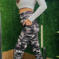 Women’s Military-Inspired  High-Waist Gym & Yoga Pants