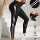 Multifunctional Quick-Drying Striped Pattern High Elastic Leggings
