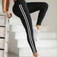 Multifunctional Quick-Drying Striped Pattern High Elastic Leggings