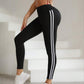 Multifunctional Quick-Drying Striped Pattern High Elastic Leggings