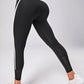 Sport Studio Mesh Insert Contrast Side Seam Wideband Waist Sports Leggings