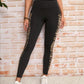 Tiger Print Side Strip Gym Yoga Daily Wear Track Pants