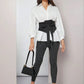 Formal lineing pants without pocket