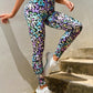 Pants for Women Daily And Gym Workout Fashion Standout Lepoard Multi Color Womens Yoga Pants