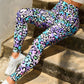 Pants for Women Daily And Gym Workout Fashion Standout Lepoard Multi Color Womens Yoga Pants