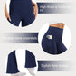 Premium Flare Yoga Pants with Pockets High Waist Casual Bell Bottom Bootcut Leggings.