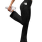 Premium Flare Yoga Pants with Pockets High Waist Casual Bell Bottom Bootcut Leggings.