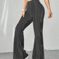 Women's formal strip flare pant or plazo pant