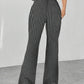 Women's formal strip flare pant or plazo pant