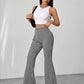 Formal black and white combination flare leg pants/plazo pant/formal pant