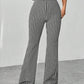 Formal black and white combination flare leg pants/plazo pant/formal pant